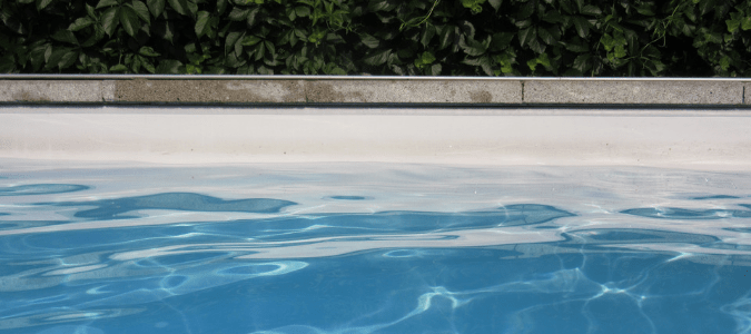 Swimming pool water