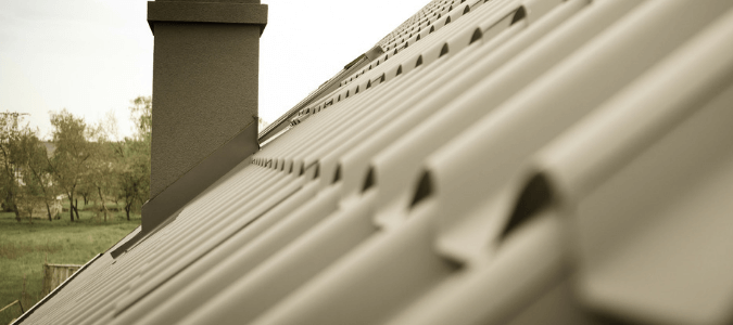 A chimney that doesn't have any mesh wire, which can be one way mice get in the attic