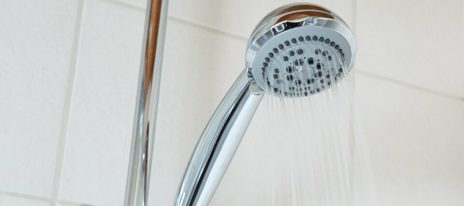 a cold shower because the tankless water heater is not heating up