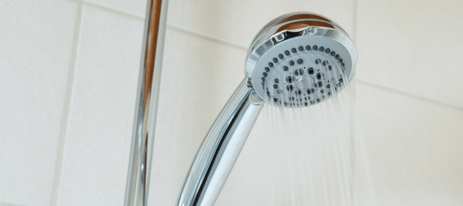 a shower head