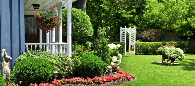 a home's front yard