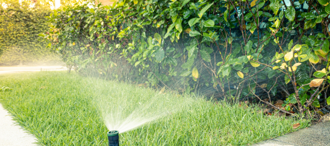 a sprinkler head