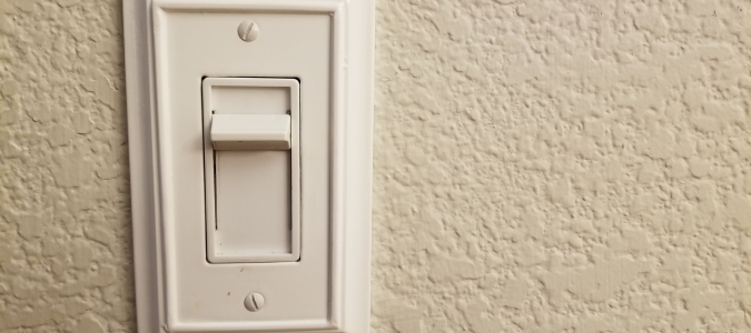 a dimmer switch