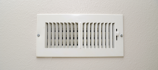 a furnace air vent