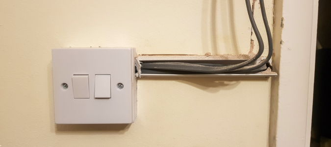 rewiring a home