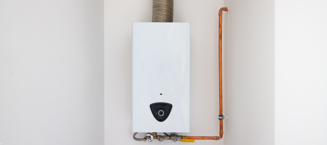 a tankless water heater