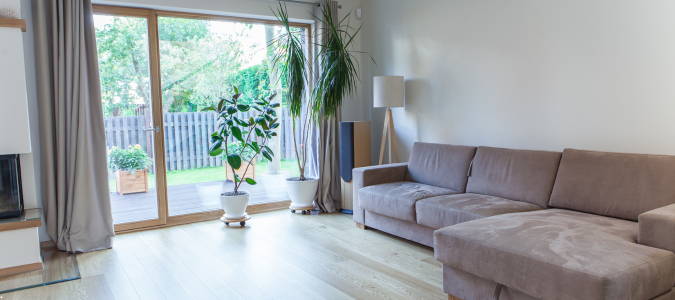 a home's living room