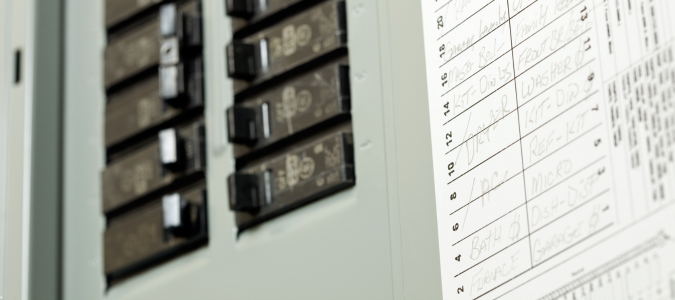 a circuit breaker box