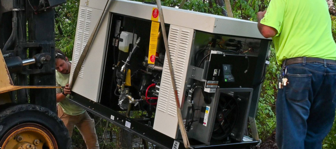 a Generac generator
