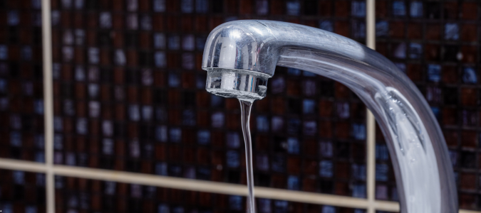 a faucet