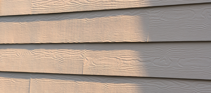 painted wood siding